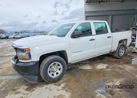 2017 Chevrolet Silverado K1500 из США, поврежденный, VIN 3GCUKNECXHG322339